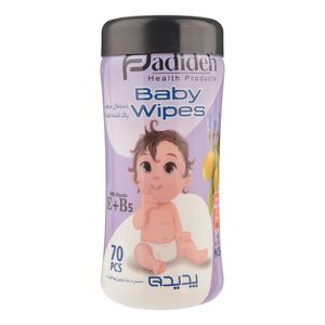 دستمال مرطوب کودک پدیده مدل pk002 بسته 70 عددی